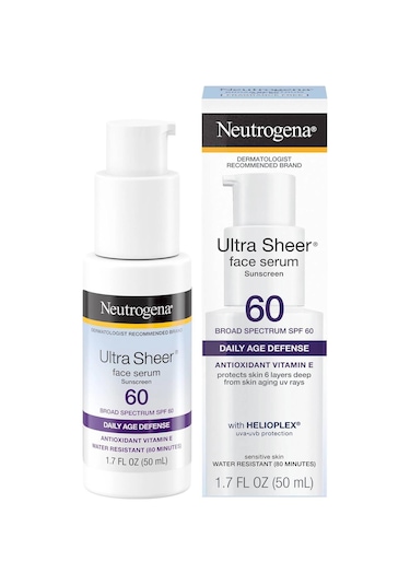 Neutrogena Ultra Sheer Spf60 Güneş Koruyucu Yüz Serumu 50ml