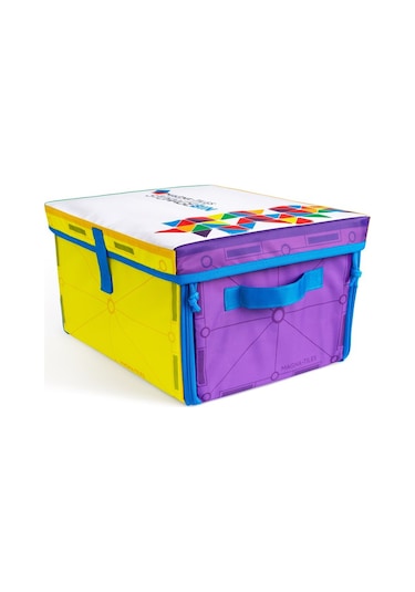 Magna-tiles - Saklama Kutusu & Oyun Matı