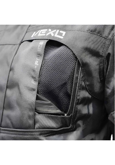 Vexo Adventure 75157 H2O Kışlık Motosiklet Montu Siyah