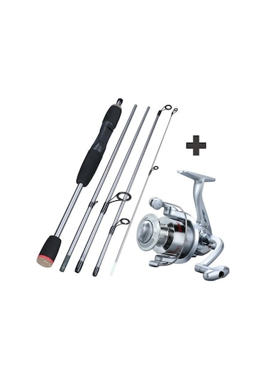 Pazly Tatlı Su Tuzlu Su Olta Kiti - 6+1bb Makaralar - 5.4ft Seyahat Oltası & Reel 3000 5.4ft Rod&reel 3000
