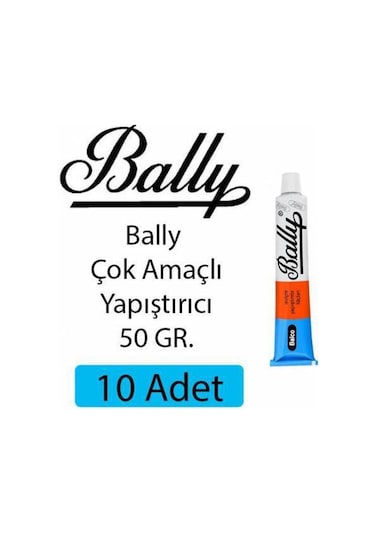 Bally Yapıştırıcı 50 Gram 10 Adet