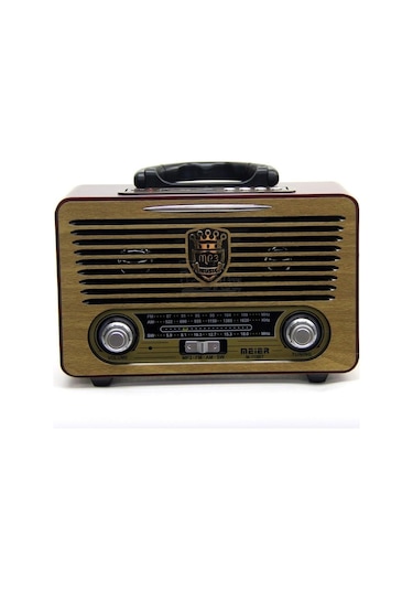 Meıer M-115Bt Nostaljik Sd Kart Girişli Bluetoth Radyo