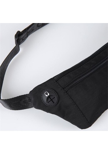 Anka Ççs 31414 Slim Sport Bel Çantası Siyah Tek Renk