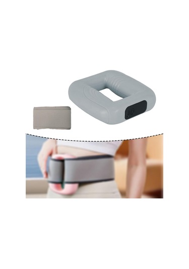 Suntek Elektrikli Masaj Halkası Kompakt El Aleti Yetişkinler Gri