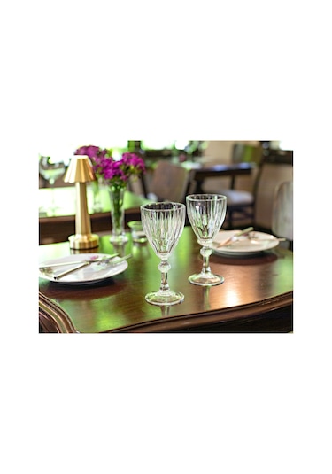 Madame Coco Voyage 4-lü Beyaz Şarap Kadehi Seti 1kkade0278245ml-std