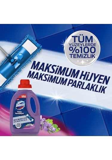 Domestos Yüzey Temizleyici Bahar Çiçekleri 3 x 1500 ML
