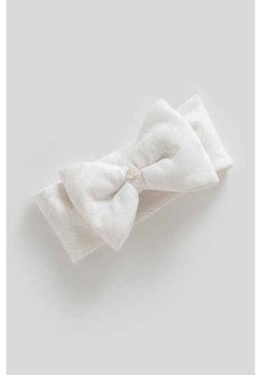 Caramell %100 Pamuk Tiny Lace Bandana Crml.bnt.1915 Ekru