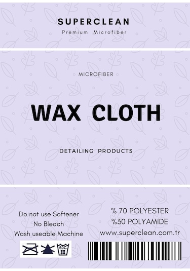 Mikrofiber Pasta Cila Bezi 12 ' Li Paket