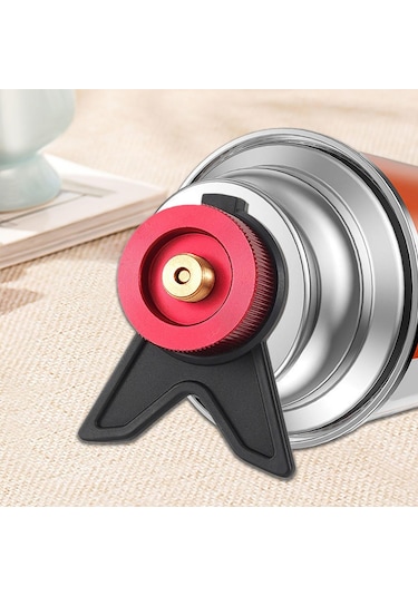 Suntek Kamp Gaz Sobası Adaptörü Dolum Bahçe Sırt Kırmızı