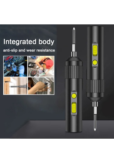 Ximistore9 Şarj Edilebilir Mini Elektrikli Tornavida Seti - 1800mah Pil, Usb Şarj, 230r/dk Hız 109 Karakter