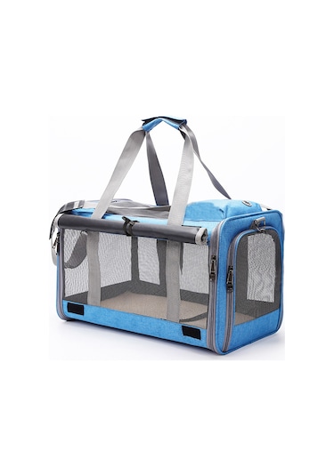 Moveevo Eller Serbest Seyahat Çantası: Nefes Alabilir, Katlanır Kedi/köpek Taşıma