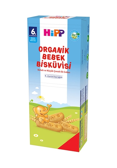 Hipp Organik Bebek Bisküvisi 180 G