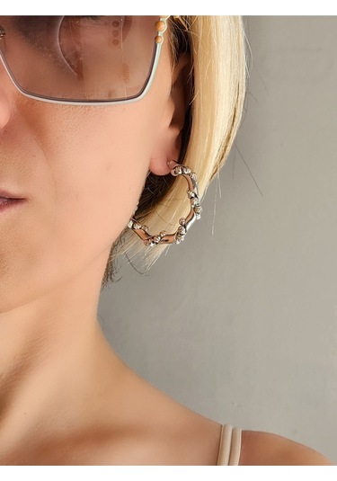 Dorika Sarmal Model Halka Model Silver Gümüş Renk Silver