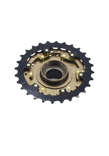 Shimano MF-TZ500 Vidalı Ruble 7 Vites 14-28T Çok Renkli