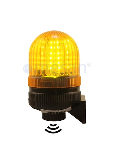Mesan Ø70 300 Seri Multi Led Buzzer Duvar Montaj