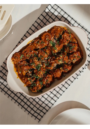 Pragma Fırın Kabı Bd27x16x5-rd, Seramik, 27 Cm 210000230 KIrmızı