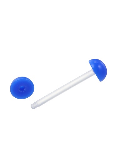 Wezone 19'lu Multicolor Akrilik Piercing Seti - Dil Ve Göğüs İçin Esnek, Alerjiye Dayanıklı, Kolay Kurulum - 1.6mm Çaplı, 16mm Uzunlukta Diğer