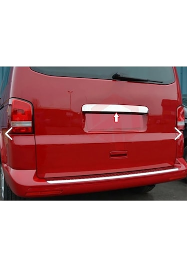 Vw Transporter T5-t6 2003-2014 Bagaj Çıtası Krom P.çelik Transporter Yazılı