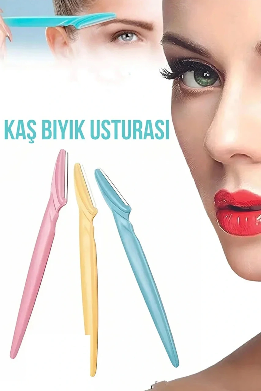 Kaş-yüz Ustrası 3'lü Paket Beyaz