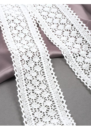 Kruzhevo Dantelli Dantel Şerit Örgü, Dikiş Ve El İşi İçin 6 Cm 10 M 160251868