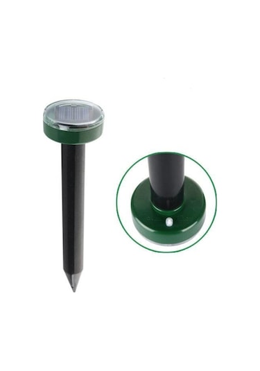 Schulzz Solar Güneş Enerjili Akrep Köstebek Yılan Fare Kovucu 750 m2 Etkili