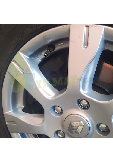 Renault Logo Sibop Kapağı 4 Adet Paslanmaz Çelik