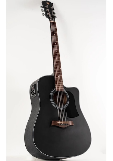 Valler AG240-BK EQ Siyah Elektro Akustik Gitar