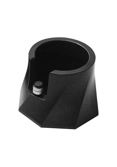 Metabagua Spiral Siyah Tamp Tabanı, Espresso Makinesi Sapı Saklama Tabanı, Yükseklik Ayarlanabilir, Kaymaz Taban 3xrdco Beyaz