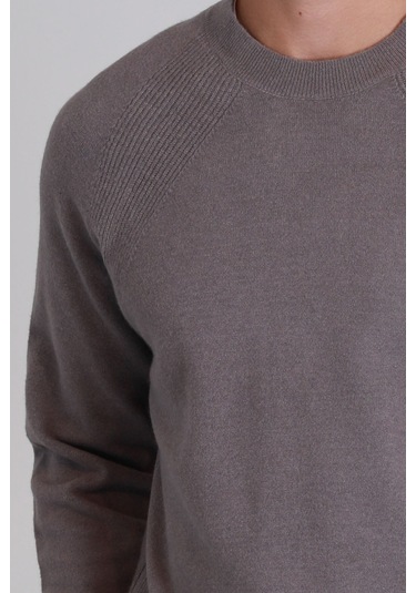 Lufian Moon Erkek Kazak Açık Kahve Açık Kahve 112090128100420 Açık Kahve