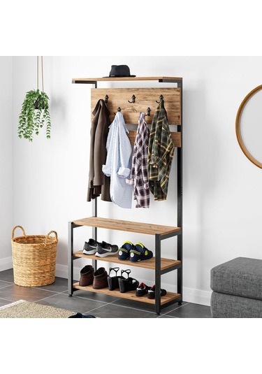 Ceramical Modern Vestiyer - Atlantik Çam Atlantik Çam