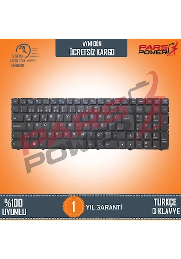 Grundig Uyumlu Mp-13M16Tq-43071. 6-80-Wa500-060-1 Notebook Klavye