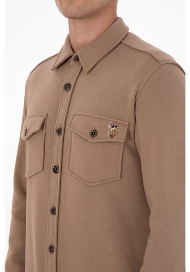 U.s. Polo Assn. Erkek Camel Gömlek Örme 50316673-vr015 Camel