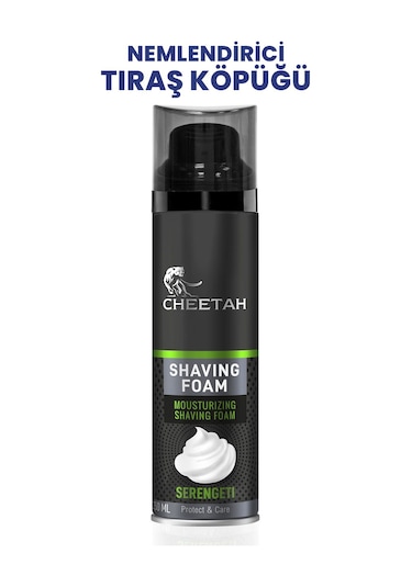 Cheetah Seregenti Erkek Tıraş Köpüğü 250 ML