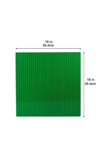 Classic Kırmızı Zemin Plaka, +4 Yaratıcı Oyuncak Yapım Seti 1 Parça 25cmx25cm, Baseplate