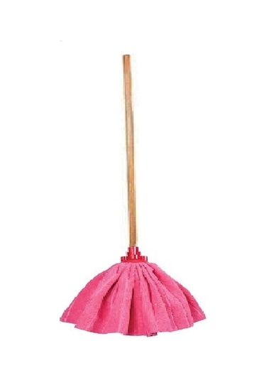 Spark Mikrofiber Havlu Vileda Paspas Mop Ucu Ve Ahşap Saplı Takım