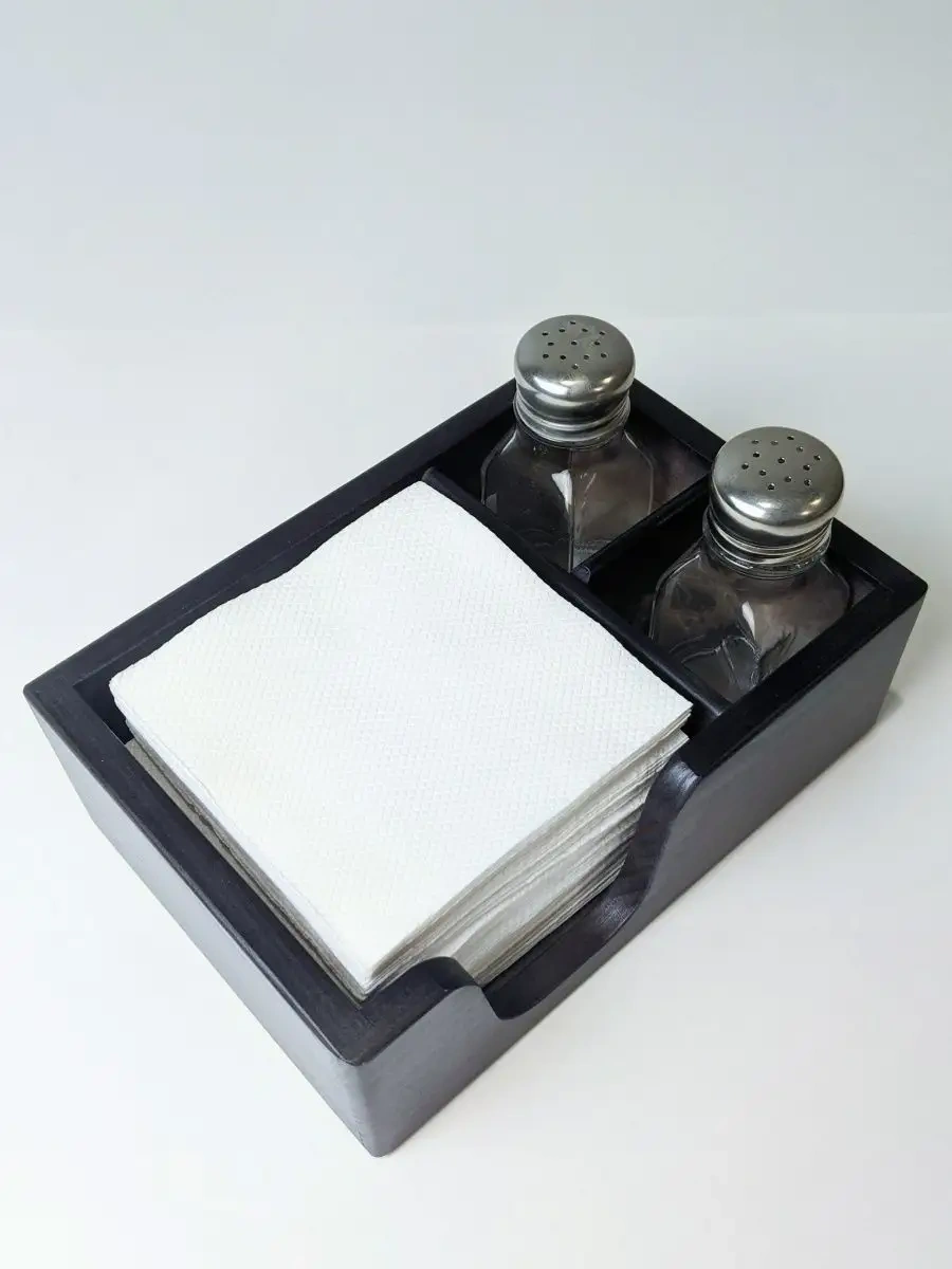 Masterskaa S Wood Ahşap Siyah Peçetelik 156264800 Siyah