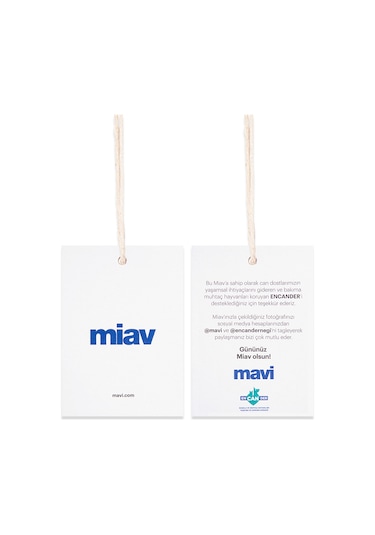 Mavi - Miav Baskılı Beyaz Sweatshirt 6610031-620 Beyaz