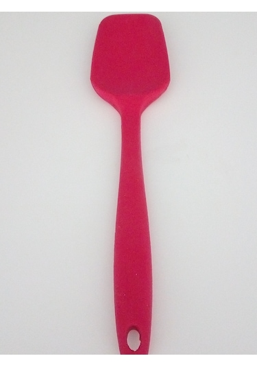 Pink Rose Büyük Boy Silikon Spatula Kırmızı 3'lü