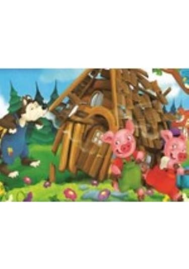 Art Puzzle Kids Aç Kurt 24+35 Parça 2'li Puzzle