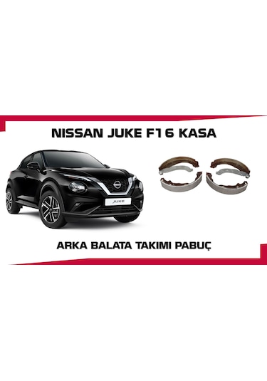 Fren Balatası Arka Papuc Juke F16