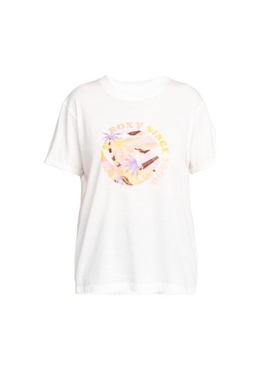 Roxy Roxy Summer Fun B Kadın Beyaz Tişört Wbk0 Beyaz