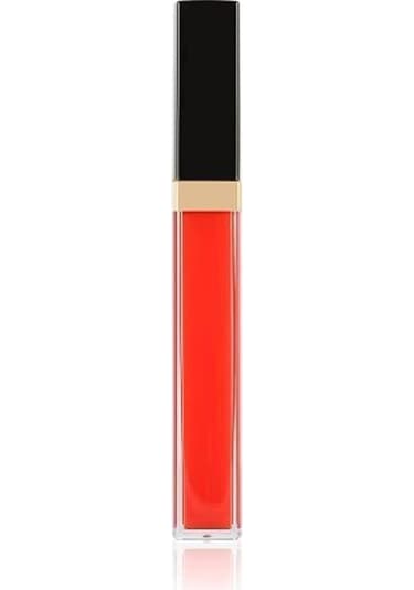 Chanel Rouge Coco Gloss Moisturizing Glossimer Likit Ruj 802 Living Orange