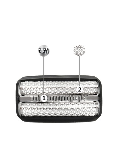 Xiaaokeji Braun 330 199 197s-1 195s-1 4845 4745 İçin Tıraş Makinesi Kesici Bıçağı 30b