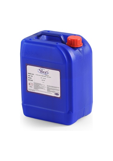 Stein Kenar Bantlama Makinesi Çıkış Temizleme Solventi 5 L