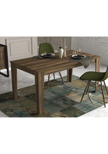 Dekorister Exclusive Costa Yemek Masası Ceviz