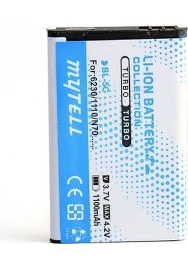 Mytell 6230 İle Uyumlu Mbt-01 Bl-5c Batarya
