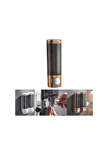 Suntek Manuel El Sabun Dispenseri Şampuan Ve Saç Tek-altın-300ml Tek Altın 300ml Diğer