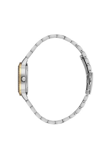 Danıel Kleın Dk102-dk.1.13944-4 Altın Kaplama Kare Taşlı Kadın Kol Saati Gümüş