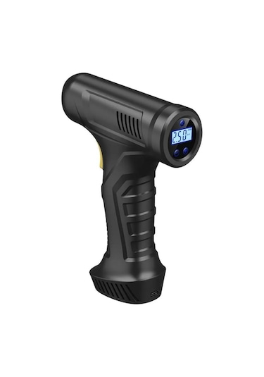 Enshall KMP-6622 3600 Mah Şarjlı Tabanca Auhma Kompresör Araba Bisiklet Top Lastik Şişirme Pompası