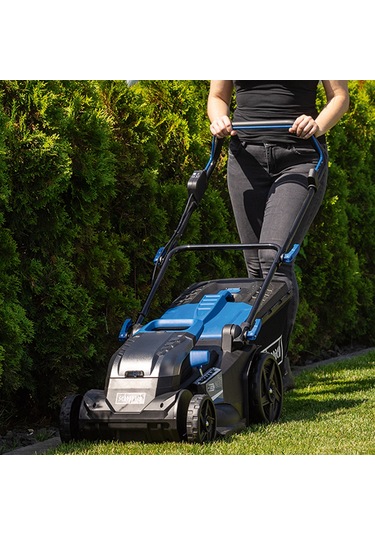 Scheppach BC-MP430 2x4AH Akülü Çim Biçme Makinesi - 5911415400